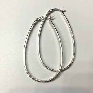 Silver Hoop Earrings